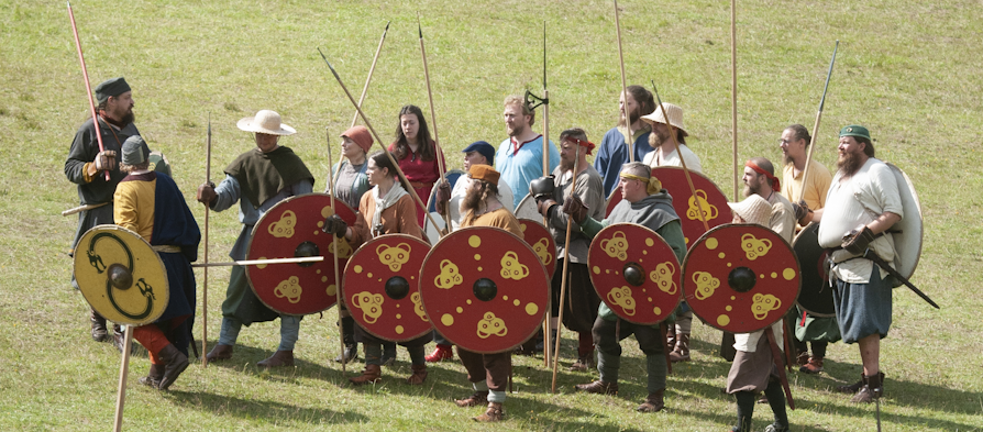 Finnish Vanguard unit at the battlefield